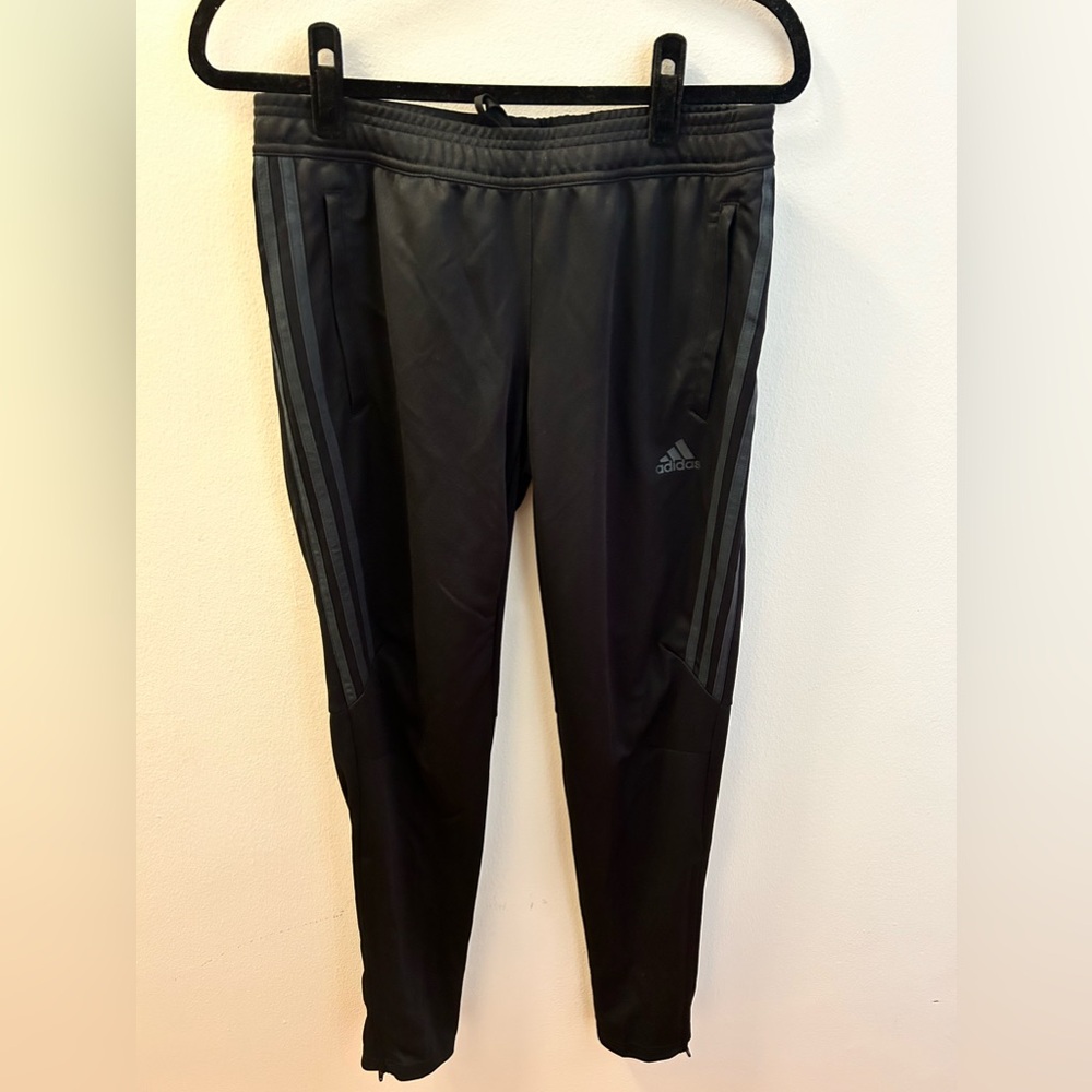 Adidas Athletic Pants Gray and Black